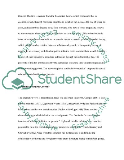 Money Supply, Inflation and Economic Growth: An Empirical Study