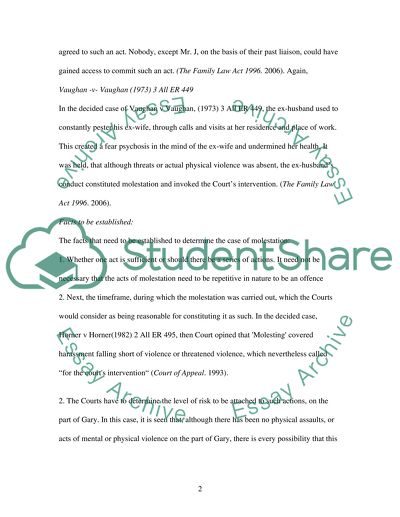 Analysis of Family Conflict Case from a Legal Pointview