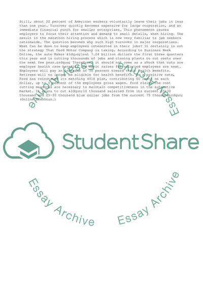 The Benefits Of Learning English Essay Corporate Benefits And Compensation Ford Motor Company And Toyota Of North America Differences In Examples Of Thesis Statements For Argumentative Essays also Bullying Essay Thesis Corporate Benefits And Compensation Ford Motor Company And Toyota Sample Of Synthesis Essay