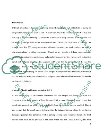 Finance and Accounting in Hospitality Management