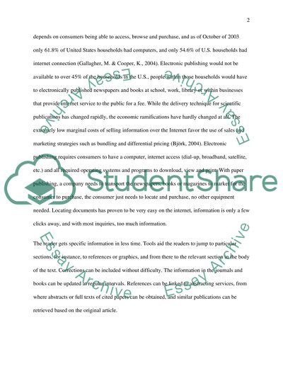 Disadvantages of Web Publications