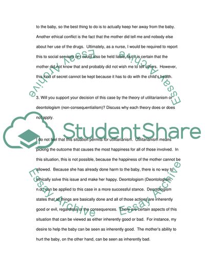 The Mothers Ability to Hurt the Baby