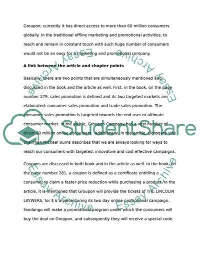 Digital Sales Promotion