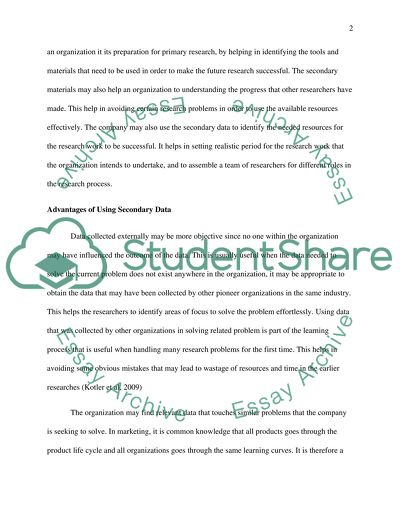 Why Organisations Should Spend Time Gathering Secondary Data Prior to Undertaking Primary Research