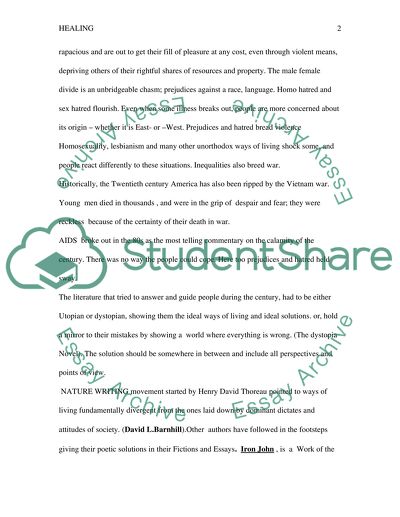 The Concepts of Illness and Healing