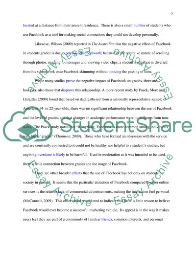 Social impact of Facebook