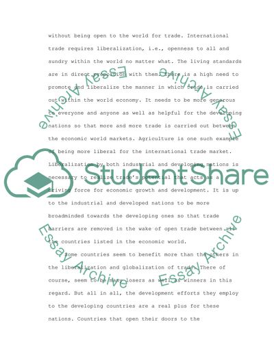 Trade Seen as an International Board Game