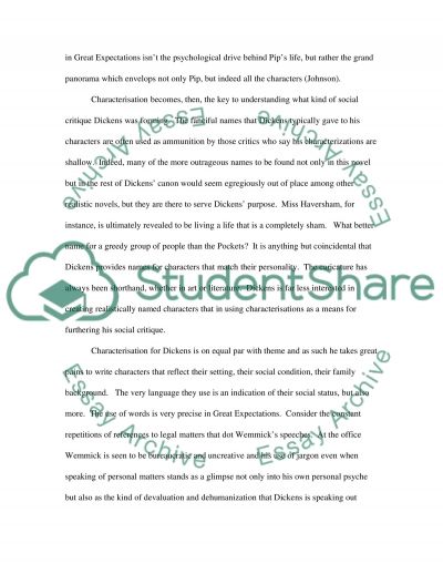 Great expectations book review essay