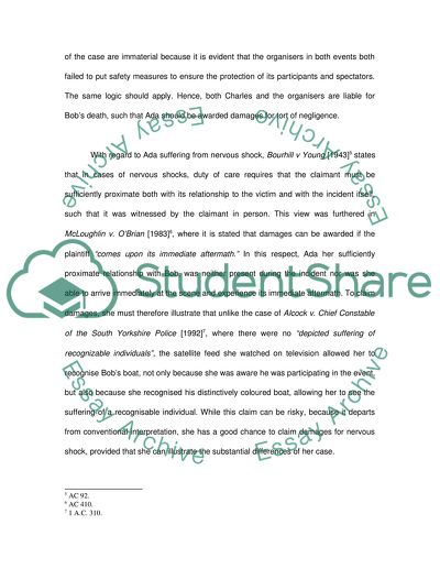 The Law of Tort Incidents