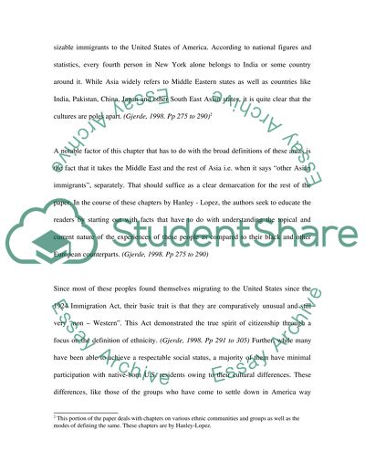 Ethnicity in America