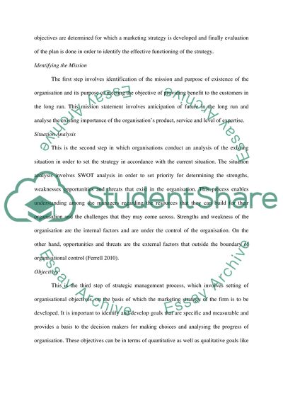 Role of Strategic Marketing in Dell