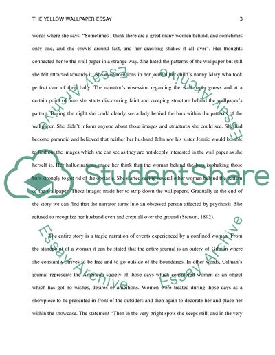 Analysis of The Yellow Wall-Paper by Charlotte Perkins Gilman