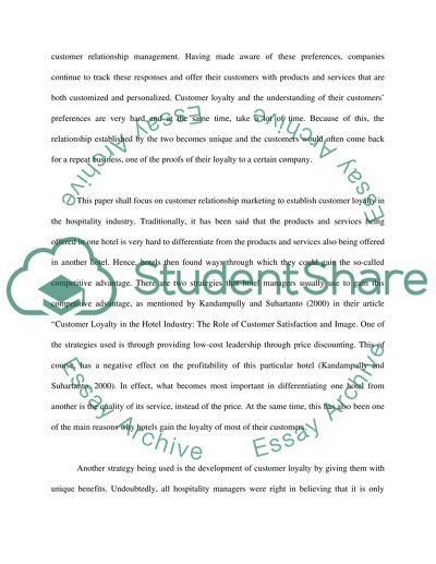 Maintaining Relationships in Marketing