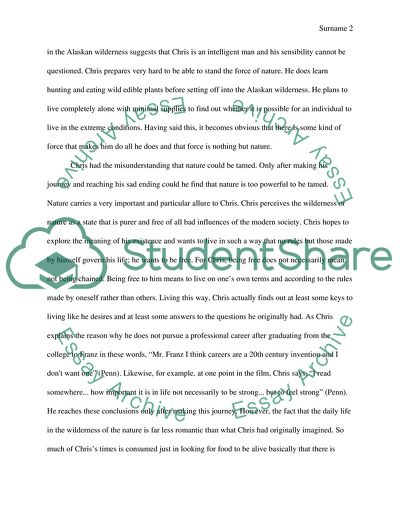 Into the Wild by Sean Penn