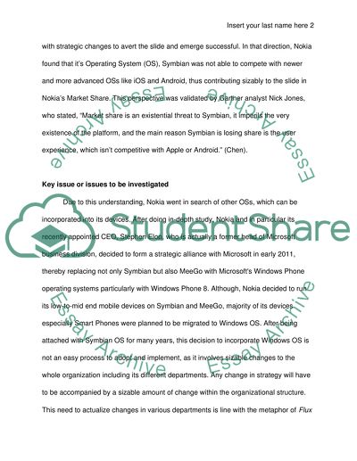 Nokia: Joining the Microsoft Bandwagon Dropping Symbian as the Operating System