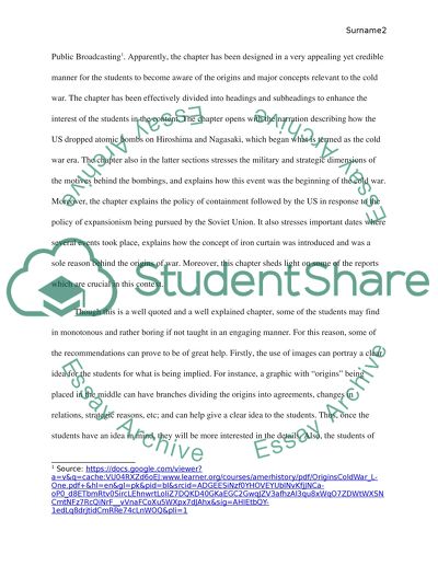 Content Area Teaching Assignment