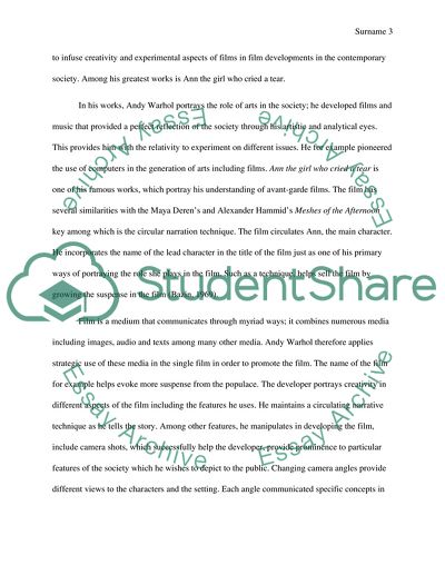 The Snfluence of Avant Garde Film Movie in Pop Cinema