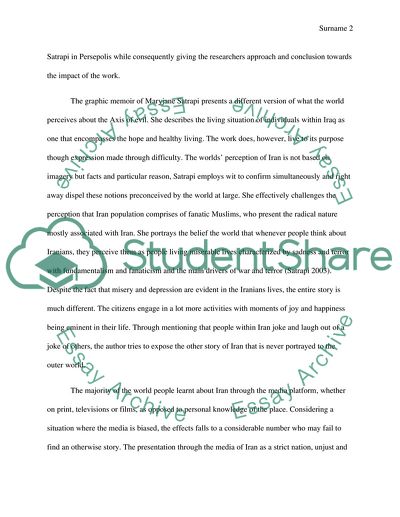 The complete persepolis(comics)