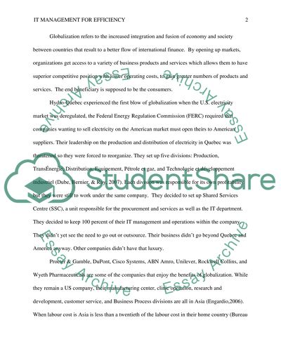 The Role of Technology for Big Business