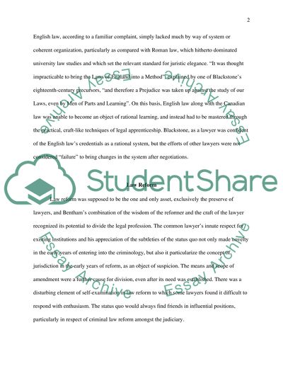 Criminal Law and Historical Focus