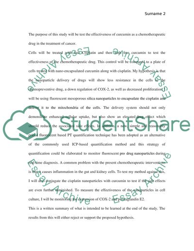 Curcumin to cure Cancer