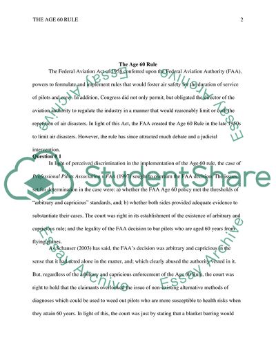 The Age 60 Rule: Profiles, Probabilities, and Stereotypes