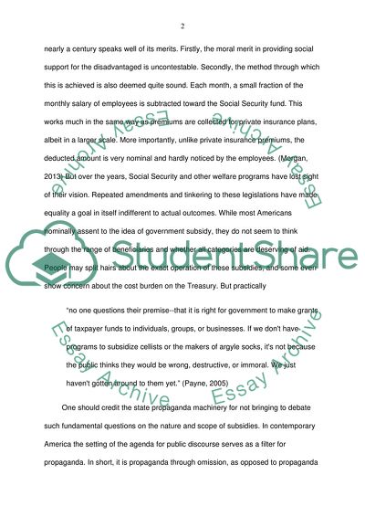 Kurt Vonneguts Harrison Bergeron and the Propaganda of the Welfare State