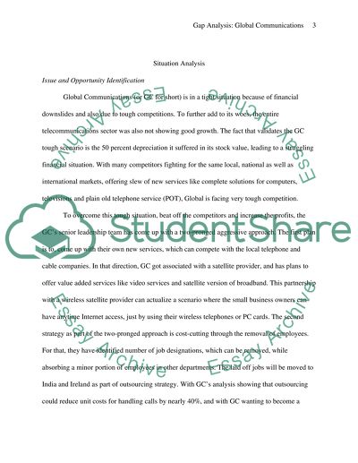Global Communications Gap Analysis