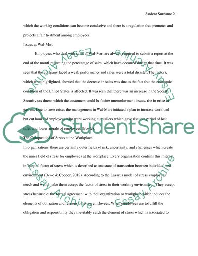 Approaches to Reduce Occupational Stress