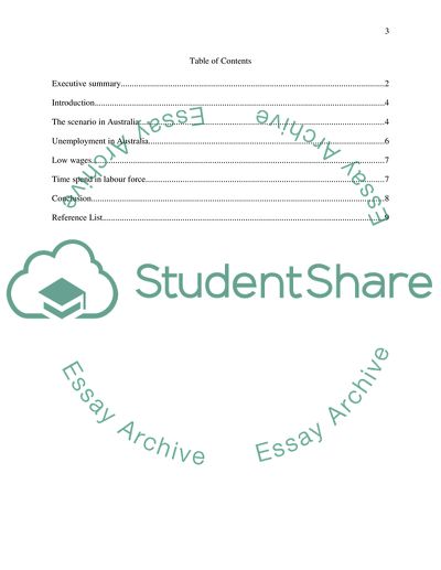 Impact of Globalization on Australian Labour Force