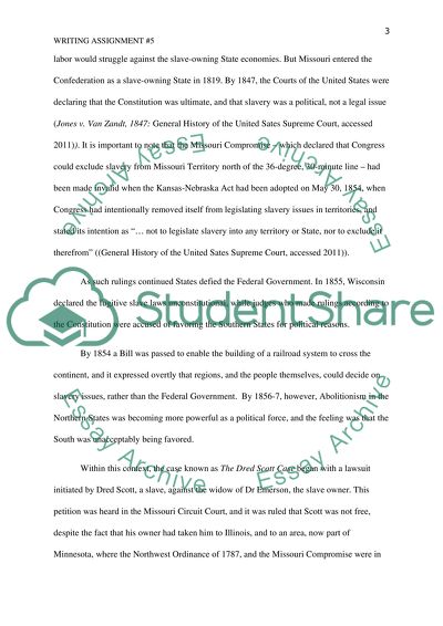 Manifest Destiny and the Civil War