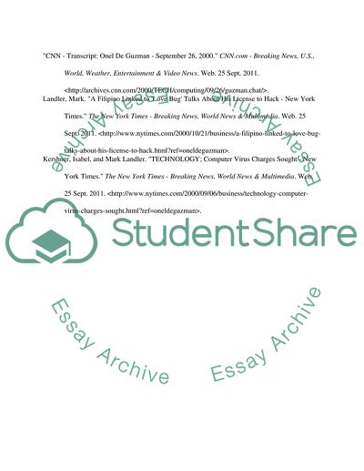 Computer Virus Charges Sought