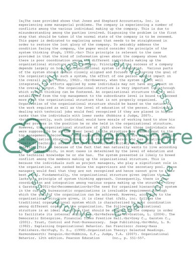 Jones and Shephard Accountants, Inc: The Need for Renewing