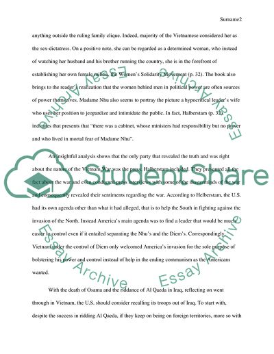 The Making of a Quagmire