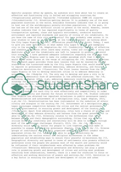 How to Develop and Grow the City Lagos Nigeria