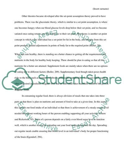 Working out with Supplement or Regular Food