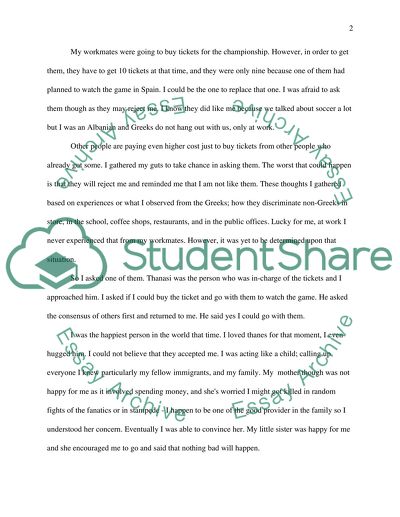 My First Time in Olympic Stadium