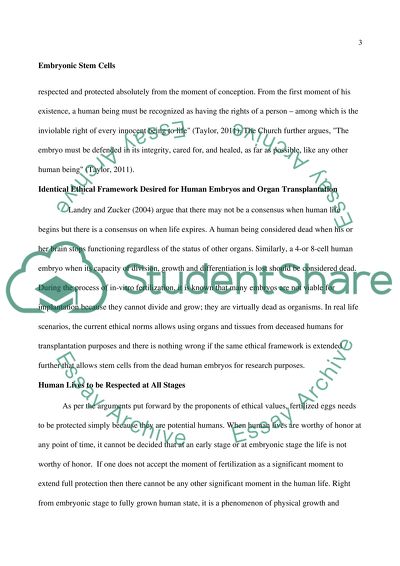 Embryonic Stem Cells