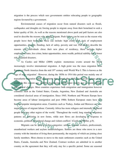 The Nature of Immigrant Adaption