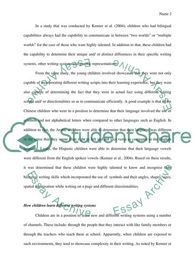 How Young Children Pay Attention to Shape, Size, Spatial Orientation in Producing Writing Scripts
