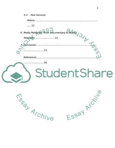 Reality Television as a Significant Development of Television Viewing Experience