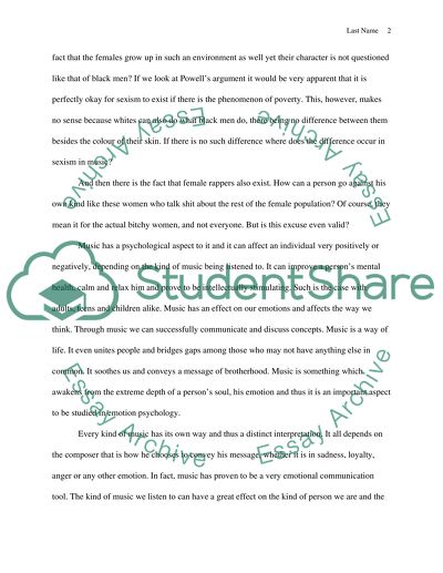 Value of Music in a Healing Environment