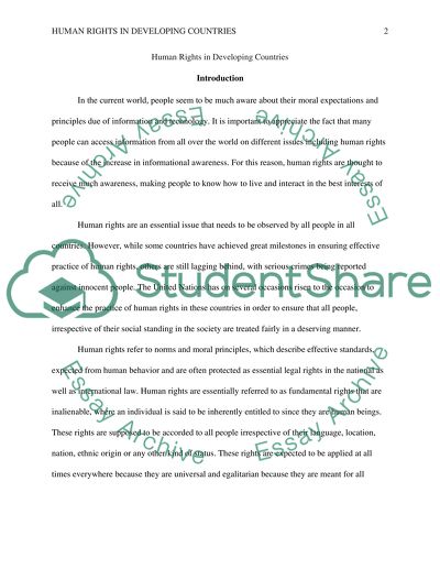 Critical Analysis Paper
