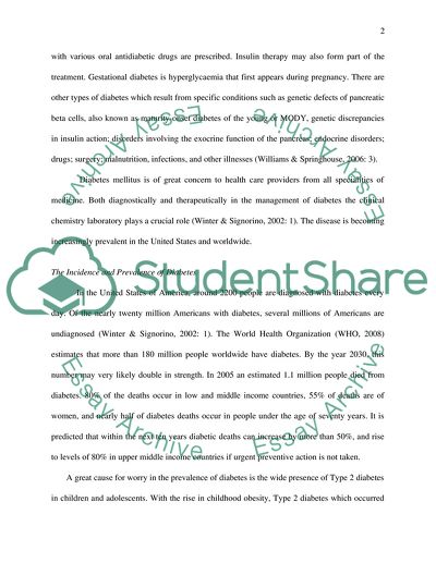 The causes of Diabetes mellitus