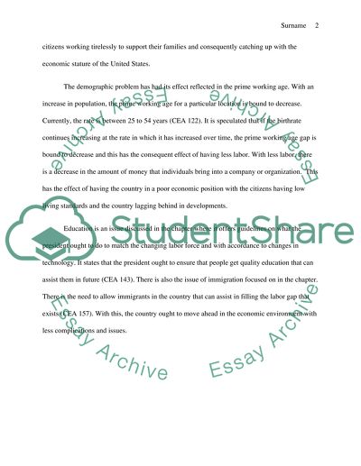 The Demographic Problem in the US