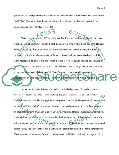 Anna Nicole Smith (Tragic Hero)