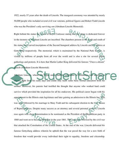 Abraham Lincoln Memorial