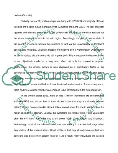 Developments Regarding the Human Immunodeficiency Virus