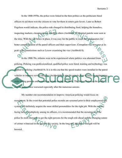 Police Patrol: The Backbone of Policing