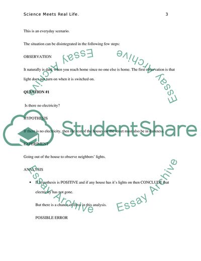 Science Meets Real Life